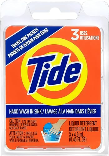 Tide Liquid Travel Sink Packets, 3-Count