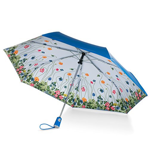 totes Under Canopy Print Auto Open Close Umbrella,Floral