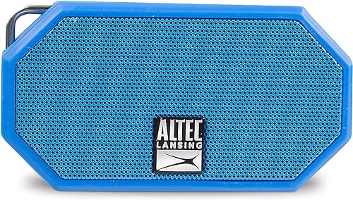 Altec Lansing Mini H2O - Waterproof Bluetooth Speaker, IP67 Certified & Floats in Water, Compact & Portable Speaker for Hiking, Camping, Pool, and Beach