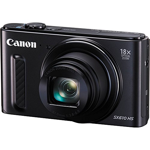 Canon PowerShot SX610 HS - Wi-Fi Enabled (Black)