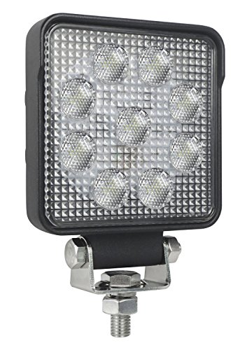 HELLA 357103002 ValueFit 4 Square 1.0 LED Close Range Worklight,Black
