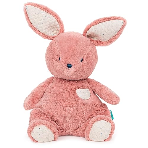 GUND Baby Oh So Snuggly Bunny Stuffed Animal, Easter Bunny Toddler Toy, Easter Toys, Dusty Rose Pink, 12.5'