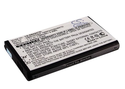 1100mAhXsplendor Battery for SUMSG Rugby III, Rugby II, Rugby II A847 PN AB663450BABSTD, AB663450BA4.0Wh