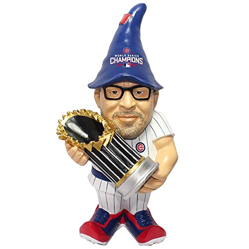 FOCO MLB Chicago Cubs Joe Maddon Maddon J. #70 (2016 Edition) World Series Champions Resin Player Gnome