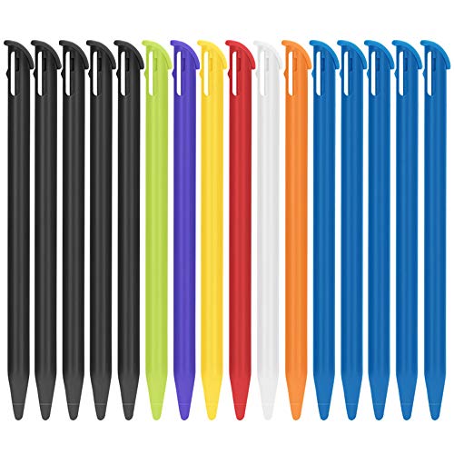 New 3DS XL Stylus, 16 Pcs Stylus Pen Set for New Nintendo 3DS XL and New 3DS LL(8 Colors)