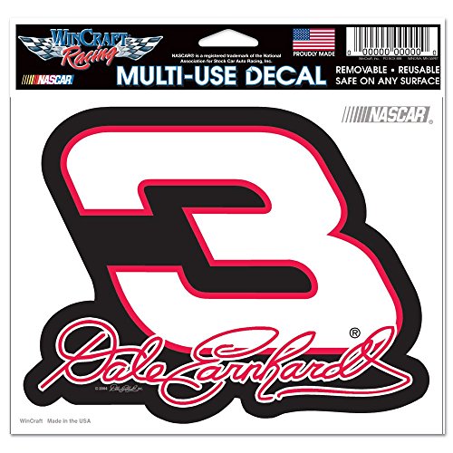 Wincraft NASCAR Dale Earnhardt Multi-Use Colored Decal, 5' x 6'