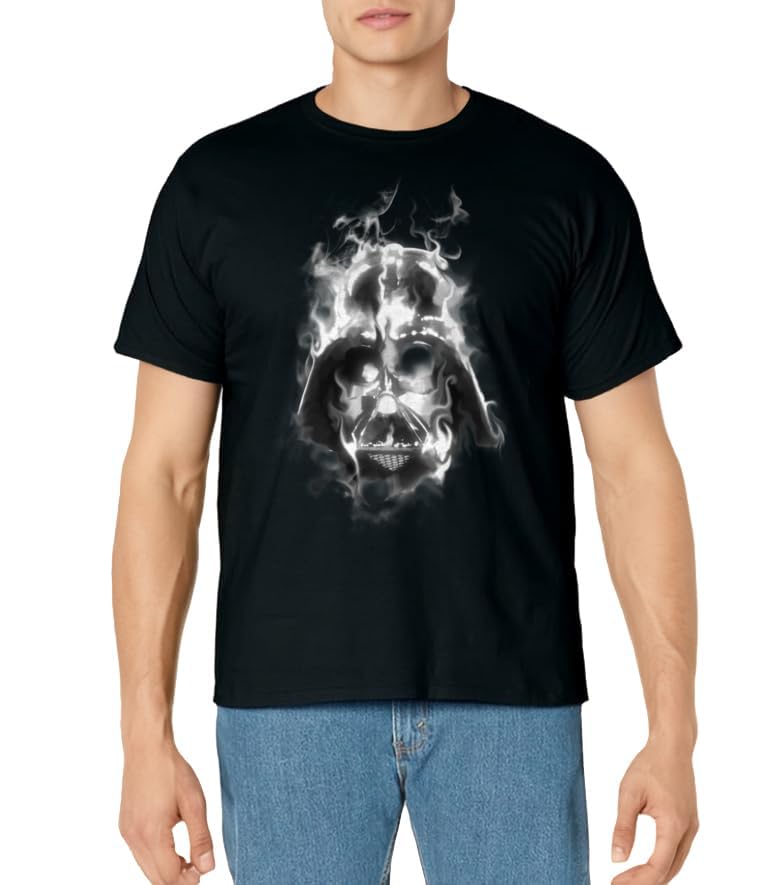 Star Wars Darth Vader Sith Lord Smoke Portrait T-Shirt
