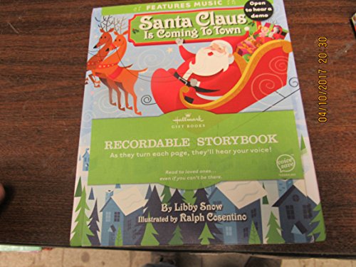 Santa Claus Is Coming to Town Recordable Storybook