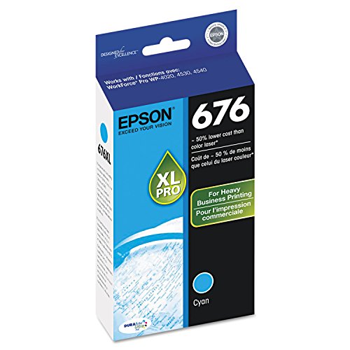 676XL Cyan Ink Cartridge by Epson