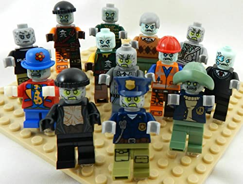 Booster Bricks 4 Random Lego Zombie Minifigures - Mystery Pack Minifig