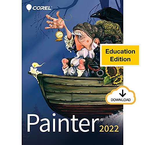 [Old Version] Painter 2022 Education | Professional Digital Painting Software | Illustration, Concept, Photo & Fine Art [Mac Download]