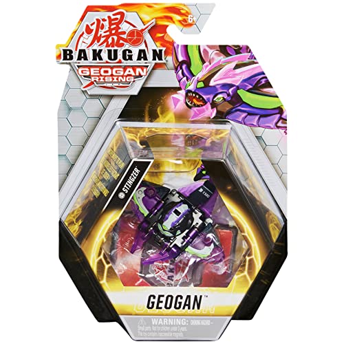 Bakugan Geogan, Stingzer, Geogan Rising Collectible Action Figure and Trading Cards