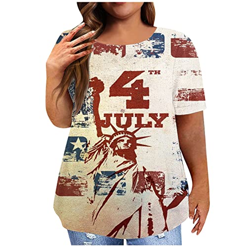 Summer Tops for Women 2024 Trendy Plus Size Women Blouses for Work Under 10 Work Out Shirts Gym Loose Plus Size Summer Clothes for Mature Women 2024 Vacation Tank Tops for Women 2024