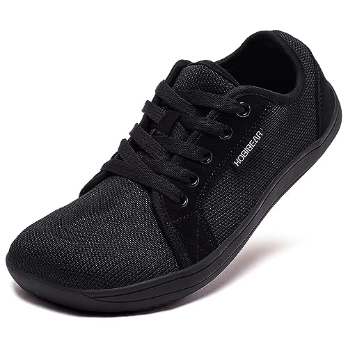 Barefoot Minimalist Shoes Wide Width Toe Box Fashion Sneakers for Women Men Low Drop Lightweight Road Running Walking Tennis Lace Up Casual Mesh Comfy Loafer Nurse Golf Workout Work Drving Travel