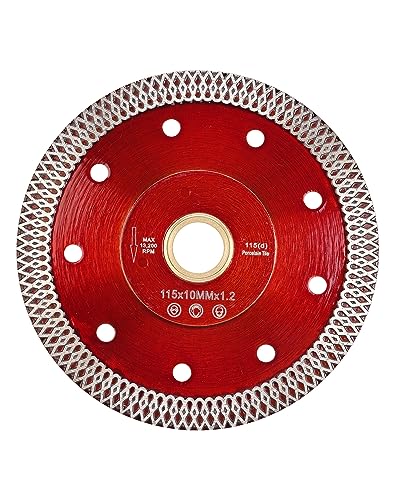 Casaverde 4.5Inch Super Thin Diamond Tile Blade for Cutting Porcelain Tiles Marbles