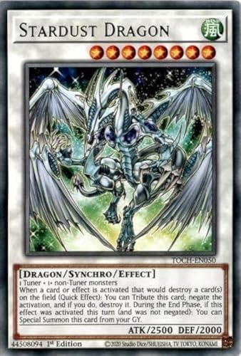 Stardust Dragon - TOCH-EN050 - Rare - 1st Edition