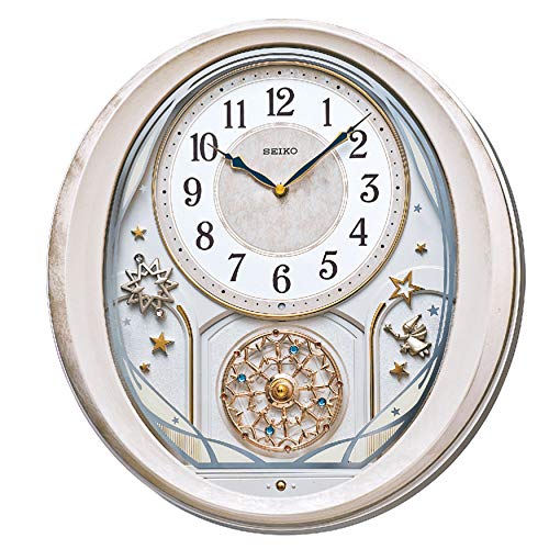 Seiko Melodies in Motion Wall Clock, Twinkle & Magic Bright Star