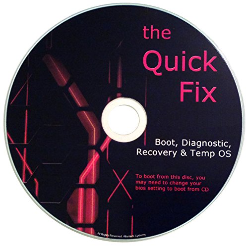 The QUICK FIX PC Operating System, Boots any Computer - Windows/OSX/Linux [2014-2016]