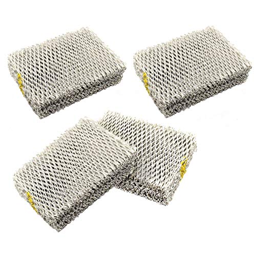 HQRP 4-Pack Wick Filter fits Hunter 37201, 37202, 37222, 37223, 36202 Carefree Humidifiers, 31941 94124 Replacement