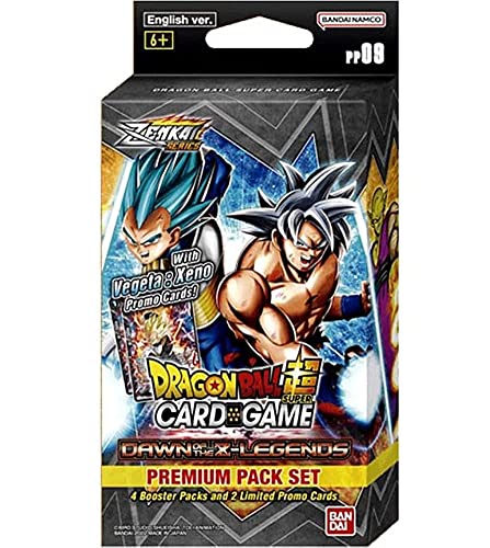 BANDAI NAMCO Entertainment Dragon Ball Super Card Game: Dawn of The Z-Legends Premium Pack Set