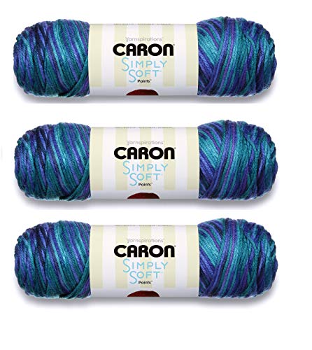 Caron C9700P-6 Simply Soft Paints Yarn - Oceana