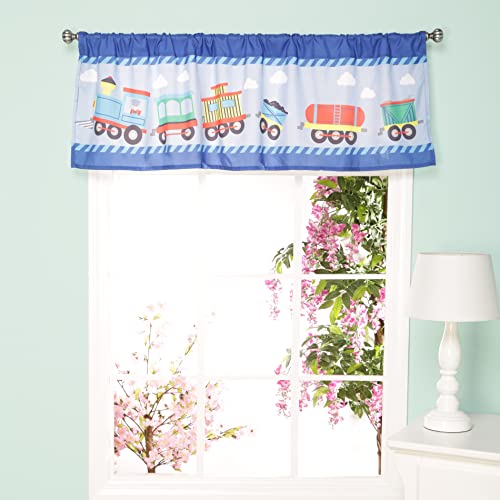 EVERYDAY KIDS Nursery Window Valance - Choo Choo Train