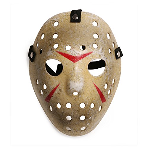 CASA CLAUSI Costume Mask Cosplay Halloween Kid Mask Prop Hockey Party for 3 to 8 years old Kids