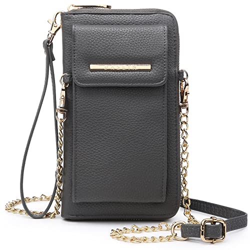 Dasein Crossbody Bag Phone Purse Handbag for Women Shoulder Bag Credit Card Wristlet Wallet with Multi Pockets