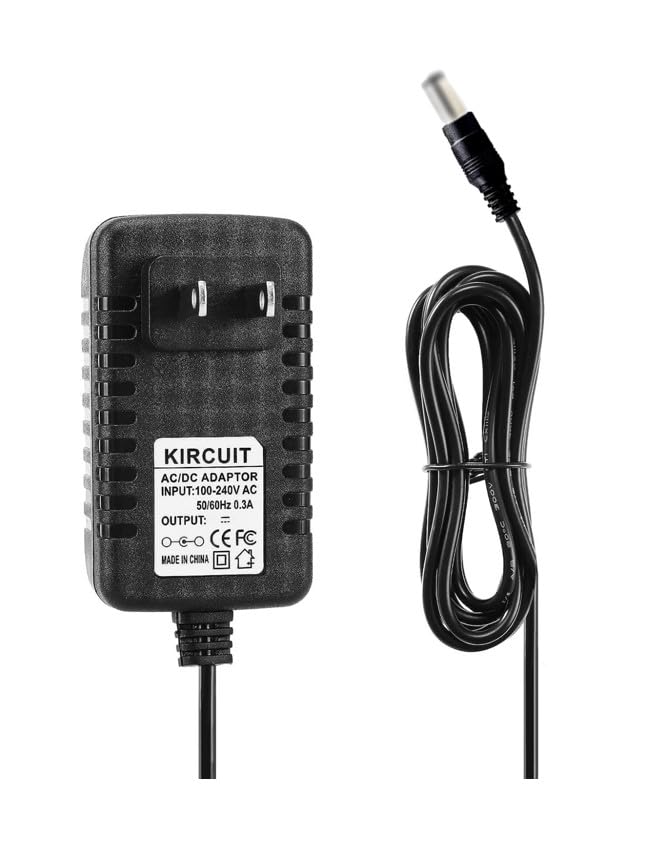 Kircuit 13.8V AC/DC Adapter Compatible with Whistler WS1095 WS 1095 WS1098 WS1065 WS 1098 WS 1065 TRX-2 TRX2 Desktop Mobile Digital Radio Scanner GA-04D-1100E 14V 600mA Power Supply Battery Charger