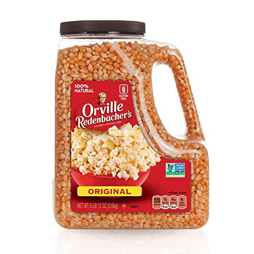 Orville Redenbacher's Original Gourmet Yellow Popcorn Kernels, 5 Pound, 12 Ounce