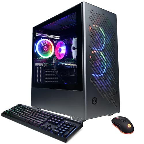 CyberPowerPC Gamer Master Gaming PC, AMD Ryzen 7 8700G 4.2GHz, GeForce RTX 4060 8GB, 16GB DDR5, 2TB PCIe Gen4 SSD, WiFi Ready & Windows 11 Home (GMAI5200A)