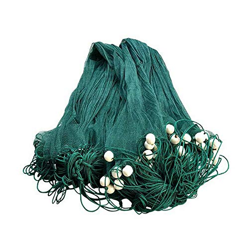65Ft Fishing Drag Net Beach Seine Bait Seine Nylon Mesh Fish Net Hand Made Net for Fishing 3 * 20M