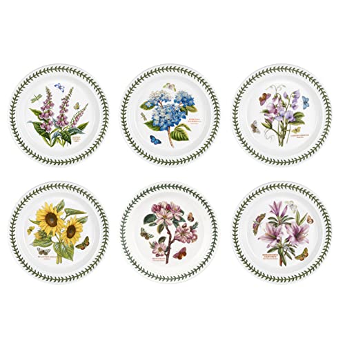 Portmeirion Botanic Garden Set of 6 Dinner Plates (Multicolor)
