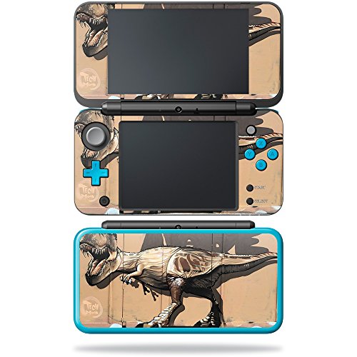 MightySkins Skin Compatible with Nintendo New 2DS XL - Street Dino | Protective, Durable, and Unique Vinyl Decal wrap Cover | Easy to Apply, Remove, and Change Styles | Made in The USA