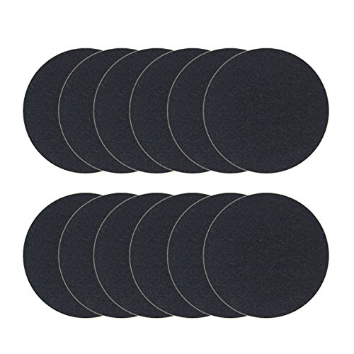 6.7inch Charcoal Filters for Kitchen Compost Bin Pail Replacement Filter Countertop Home Bucket Refill Sets, Round