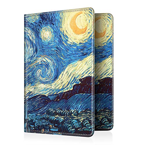 Fintie Passport Holder, Slim Travel Wallet RFID Blocking Card Case Cover Passport Cover Protector Travel Essentials with Credit Card Slots for Women/Men
