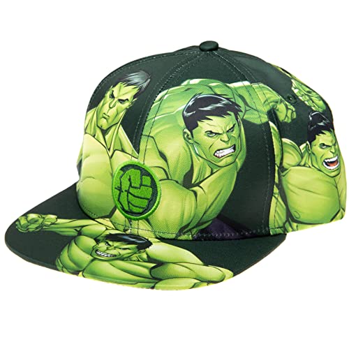 The Hulk Baseball Cap, One-Size Mens Hat with Amazing & Colorful Hulk Design, for Men, Incredible Quality & Perfect Dad Gift, Best Hulk Hats for Men