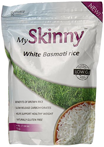 My Skinny Rice Basmati Wht Lnggrn, 17.64 Oz (Pack of 6)