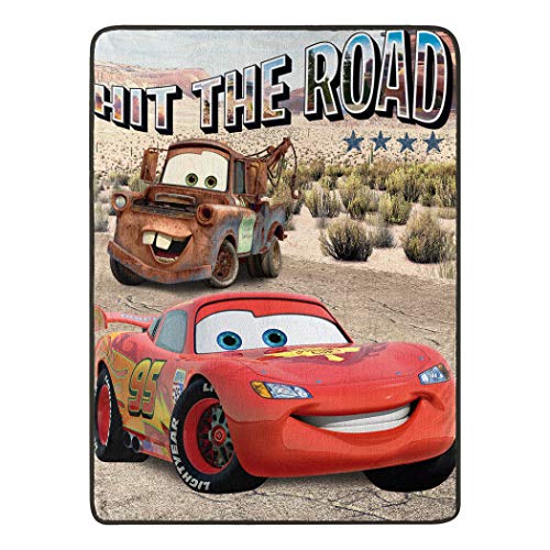 Disney Pixar Cars, “Hit The Road” 46 60-inch Micro Raschel Throw – by The Northwest Company
