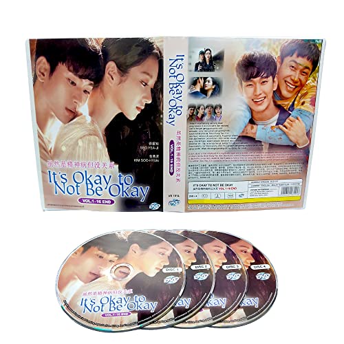 IT'S OKAY TO NOT BE OKAY - COMPLETE KOREAN TV SERIES DVD BOX SETS ( 1-16 EPISODES, ENGLISH SUBTITLES, ALL REGION )