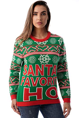 #followme Womens Ugly Christmas Sweater - Sweaters for Women 6773-225-L