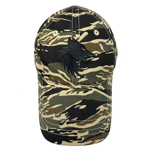 FIELDCRAFT Low Profile Tiger Stripe Camouflage Adjustable Tactical Operator Hat