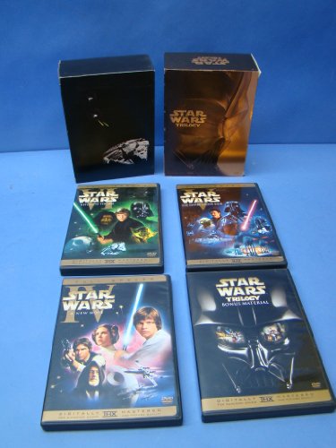 Star Wars Trilogy (A New Hope / The Empire Strikes Back / Return of the Jedi) (Full Screen Edition with Bonus Disc) [DVD]
