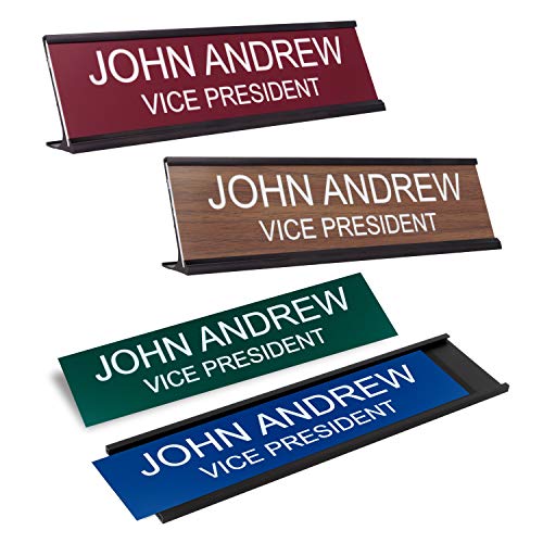 2' x 8' Custom Engraved Name Plate with Square Corners