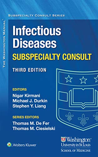 Washington Manual Infectious Disease Subspecialty Consult (Washington Manual Subspecialty Consult)