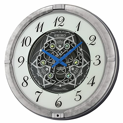 Seiko Winter King Melodies in Motion Clock, Multicolored