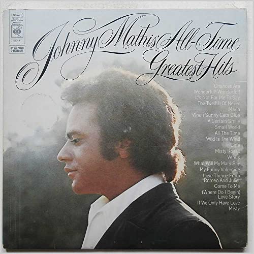Johnny Mathis' All-Time Greatest Hits - Johnny Mathis 2LP