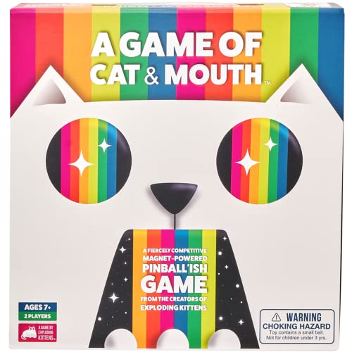 A Game of Cat and Mouth by Exploding Kittens - Family Card Game - Card Game for Adults, Teens & Kids