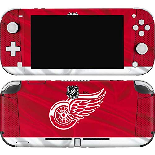 Skinit Decal Gaming Skin Compatible with Nintendo Switch Lite - Officially Licensed NHL Detroit Red Wings Home Jersey Design