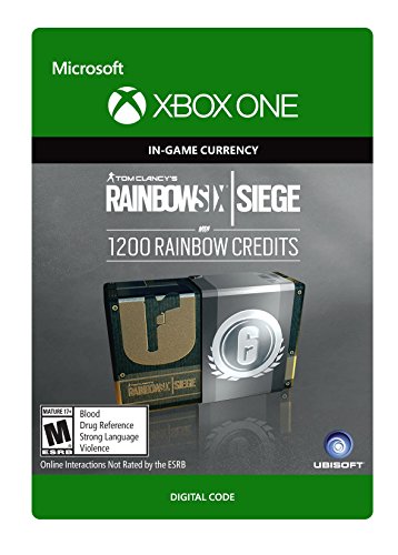 Tom Clancy's Rainbow Six Siege Currency pack 1200 Rainbow credits - Xbox One [Digital Code]